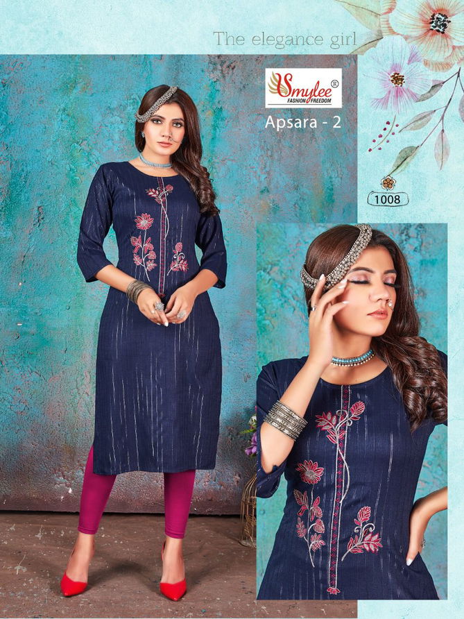 Smylee Apsara 2 Latest Ethnic Wear Designer Long Kurti Collection